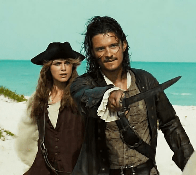 Will Turner and Elizabeth Swann